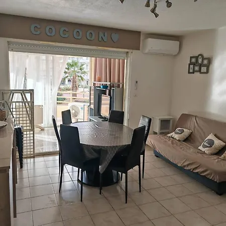3 Pieces Face A La Plage, Climatise, Parking Securise - Fr-1-696-106 Canet-en-Roussillon