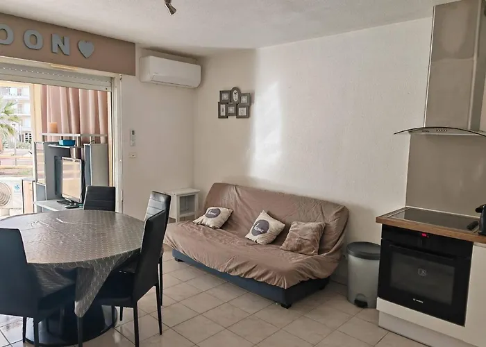 Apartman 3 Pieces Face A La Plage, Climatise, Parking Securise - Fr-1-696-106