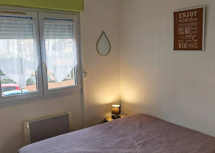 3 Pieces Face A La Plage, Climatise, Parking Securise - Fr-1-696-106 *